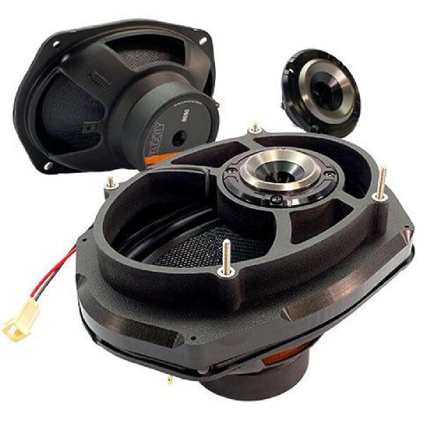 Velocity Overdrive 2014+ Harley 6X9 Horn Component Kit 5X7 Speaker Lids